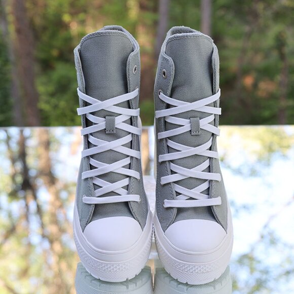 Converse Chuck 70 De Luxe Heel Platform Hi Metal Rings - Picture 9 of 15